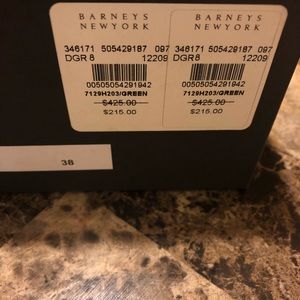 Barneys New York Shoes - Suede Olive Green Lace Up Booties Barneys New York Shoes - Suede Olive Green Lace Up Booties